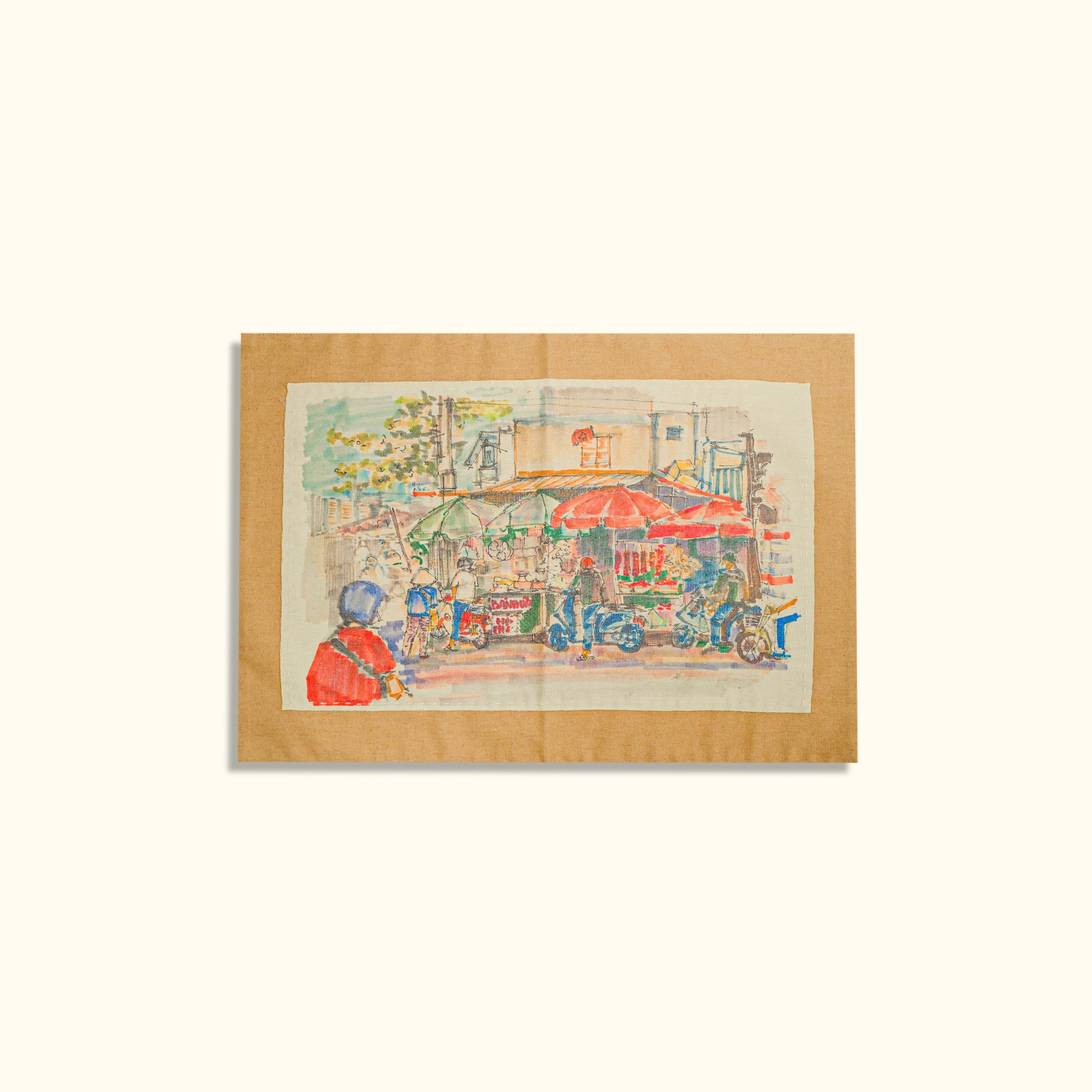 la ville placemat - Bình Thạnh market