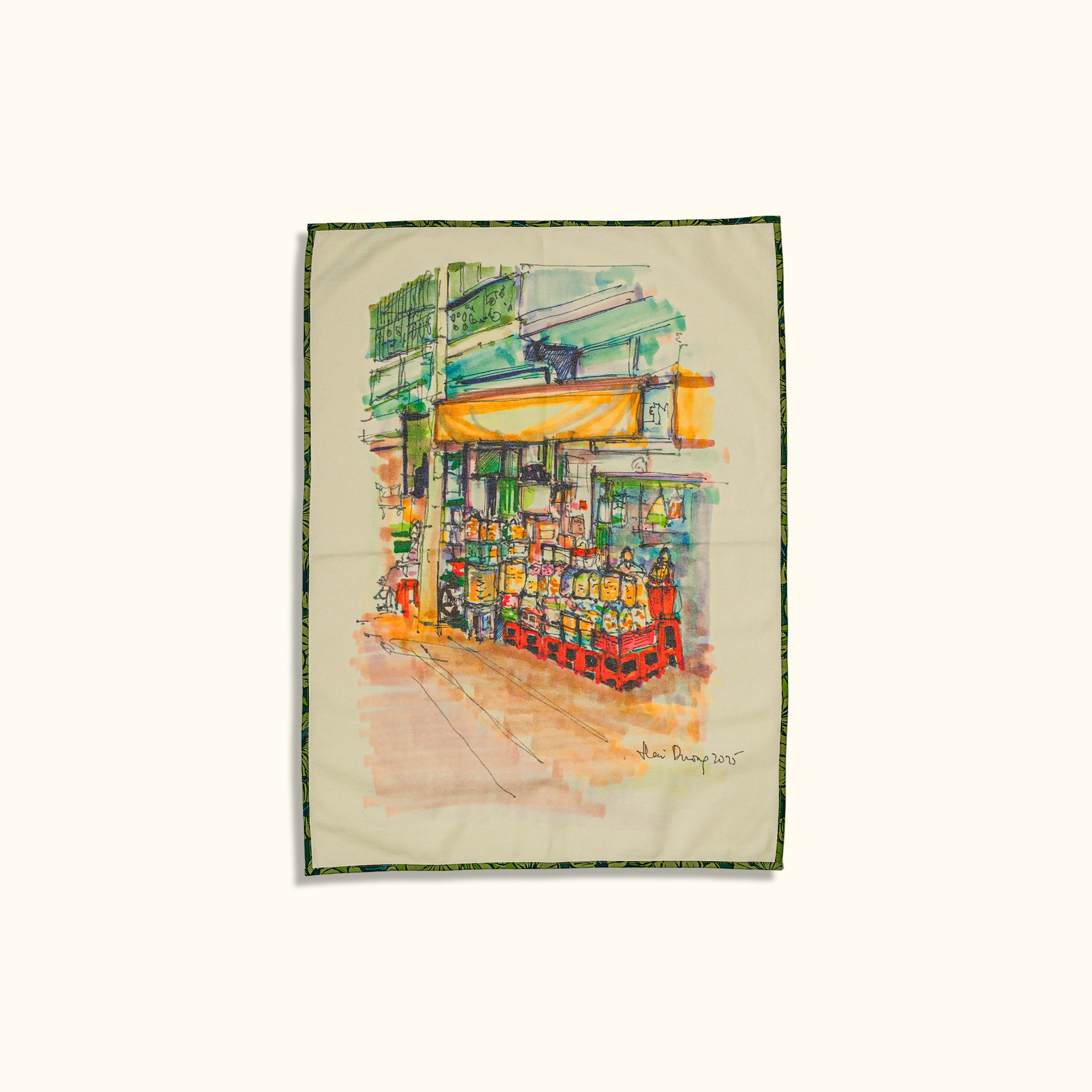khăn bếp - chợ Hải Thượng Lãn Ông
